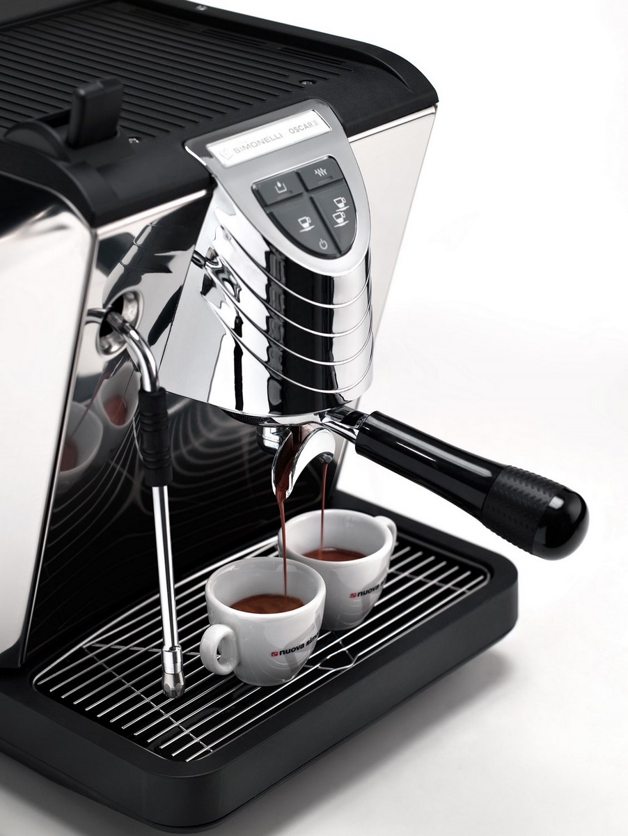 OSCAR 22 BLACK New Version Coffee Machine NUOVA SIMONELLI  